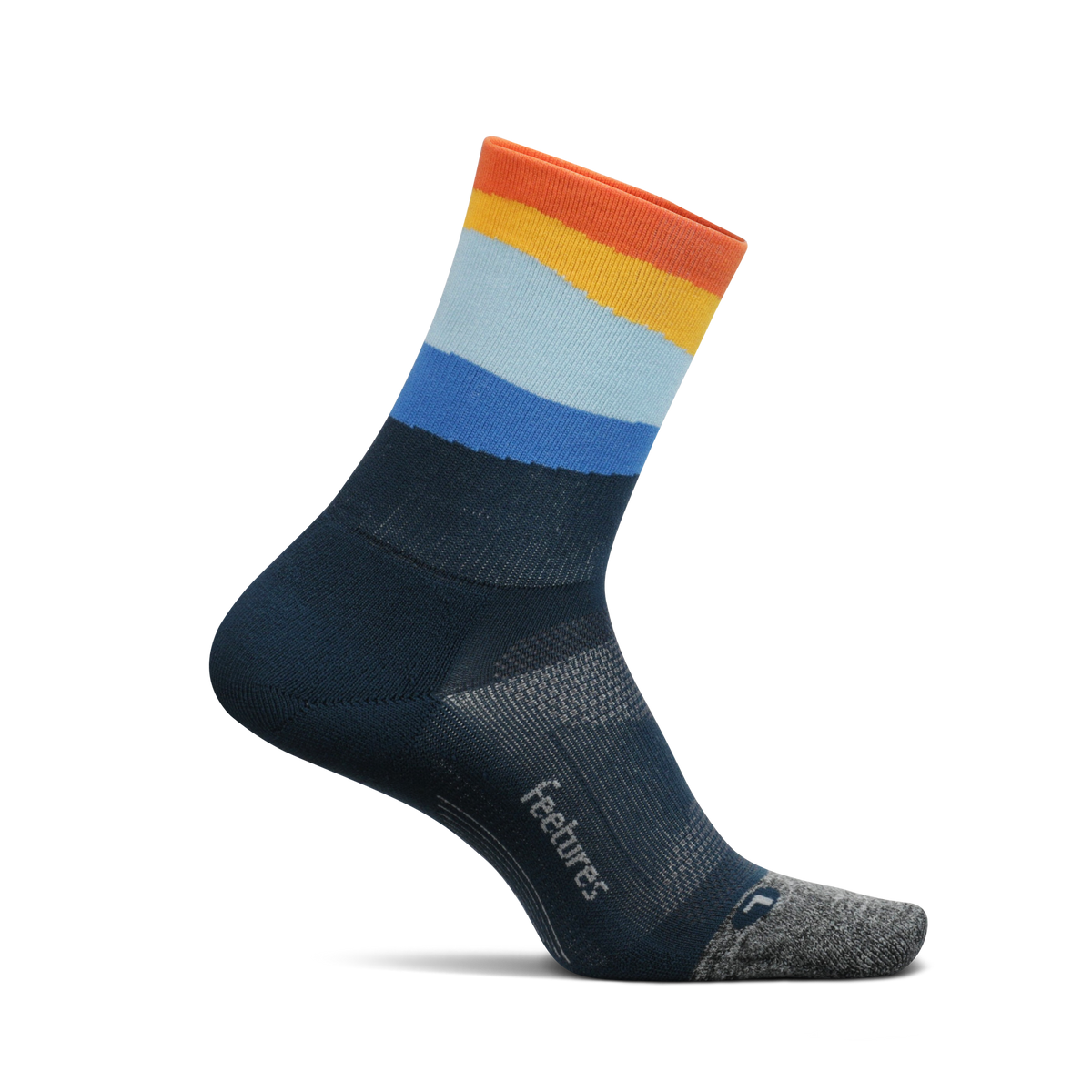 Feetures Elite Light Cushion Mini-Crew Socks - Past Season