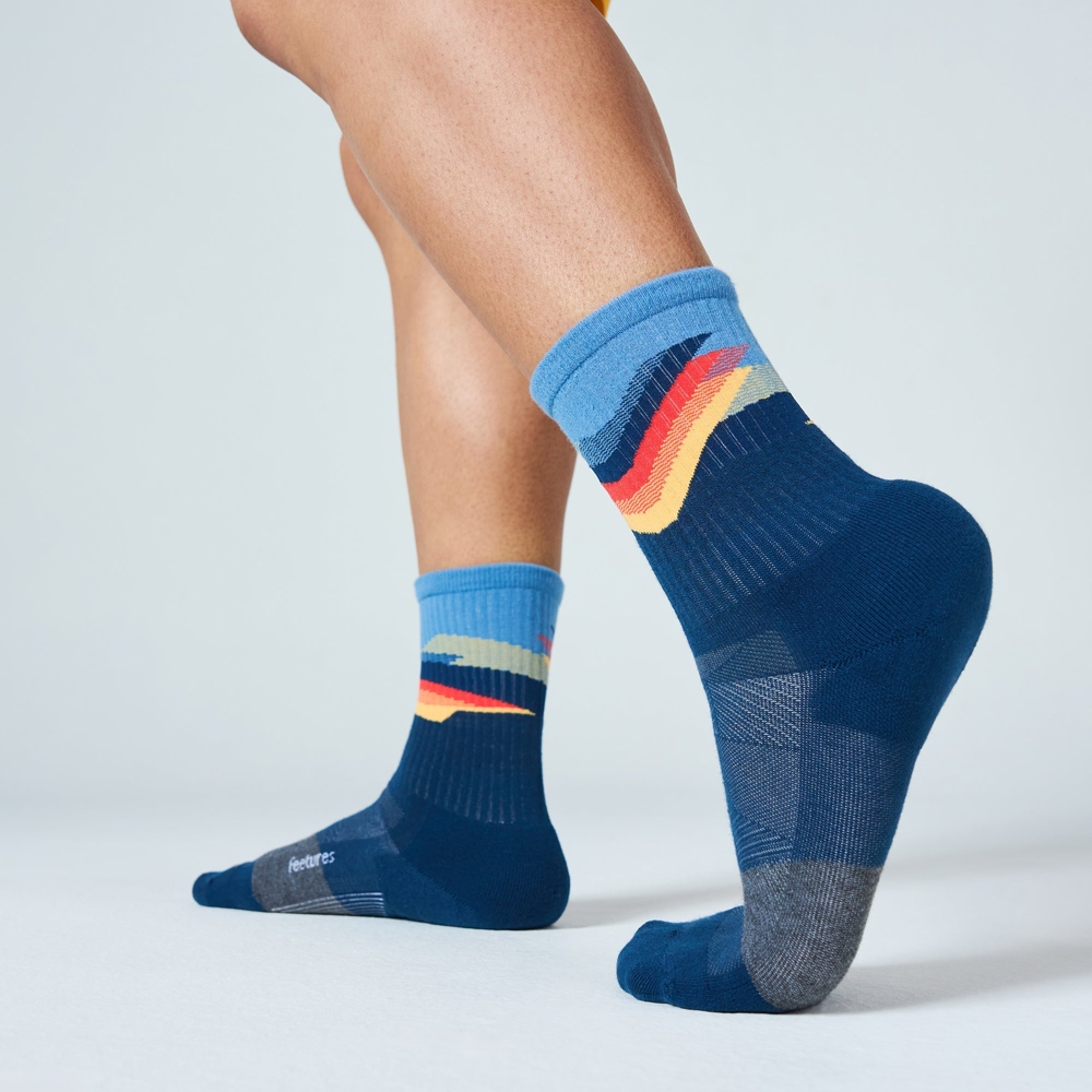 Feetures Trail Max Cushion Mini Crew