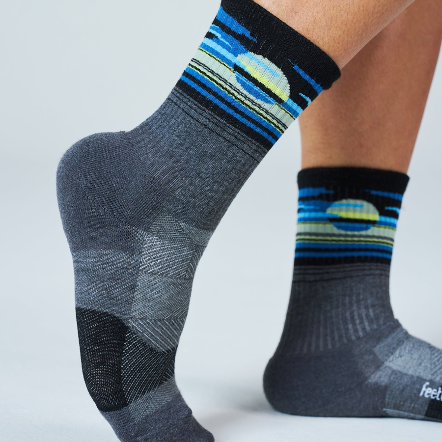 Feetures Trail Max Cushion Mini Crew
