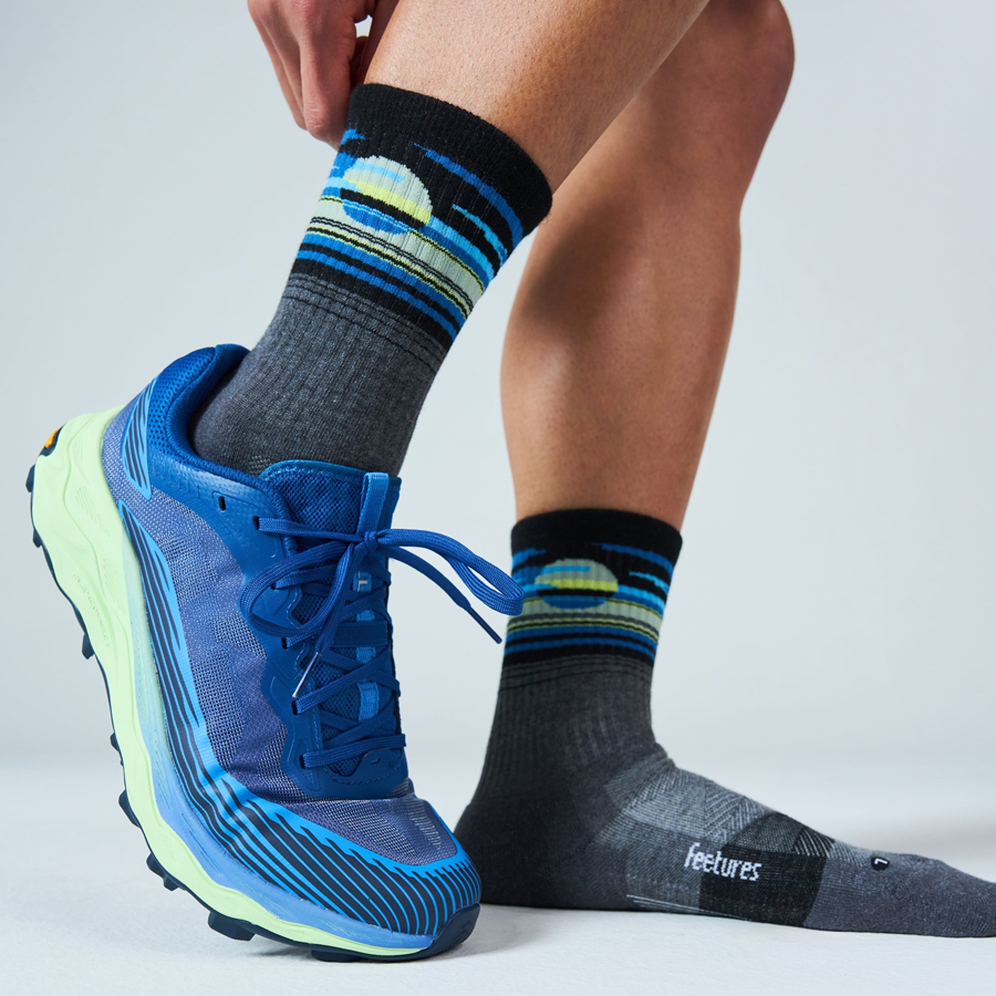 Feetures Trail Max Cushion Mini Crew
