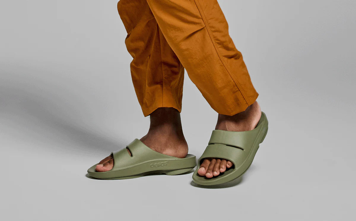 OOFOS Men's OOahh Slide - Foliage