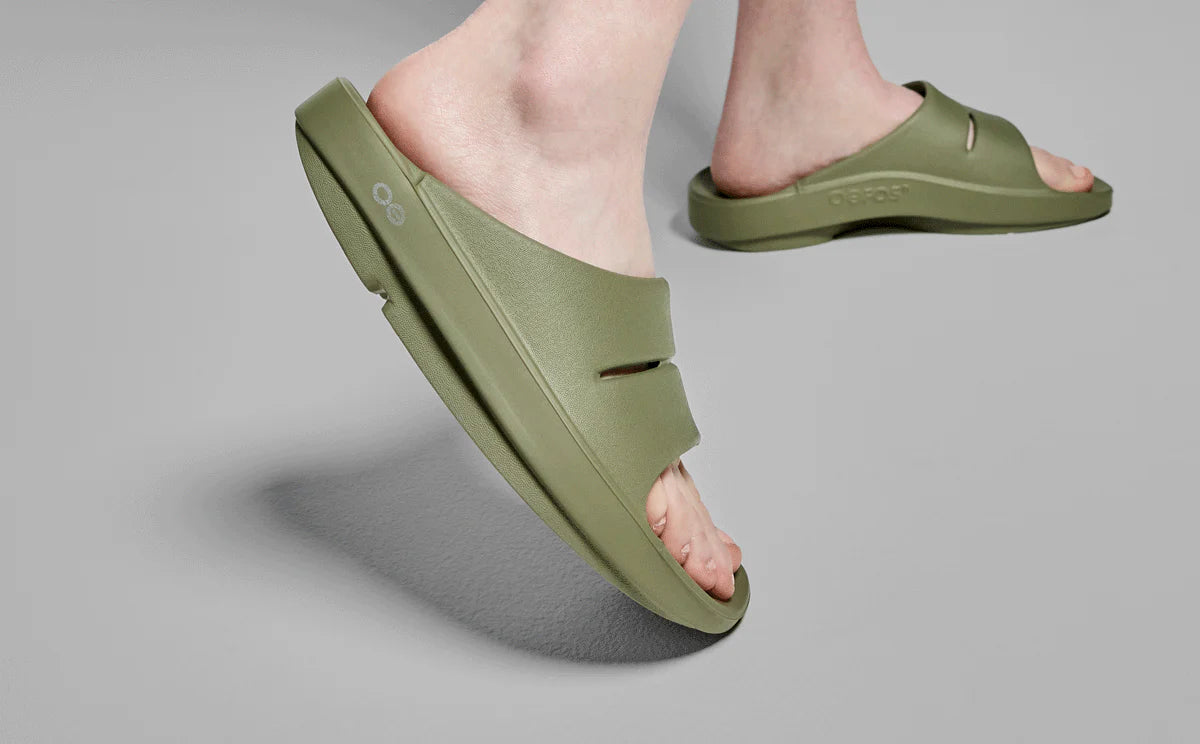 OOFOS Women's OOahh Slide - Foliage