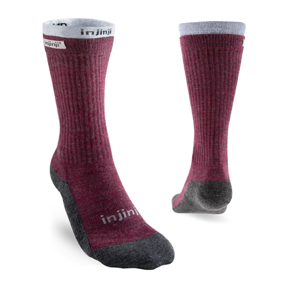Injinji OUTDOOR HIKER + LINER Womens Crew Socks