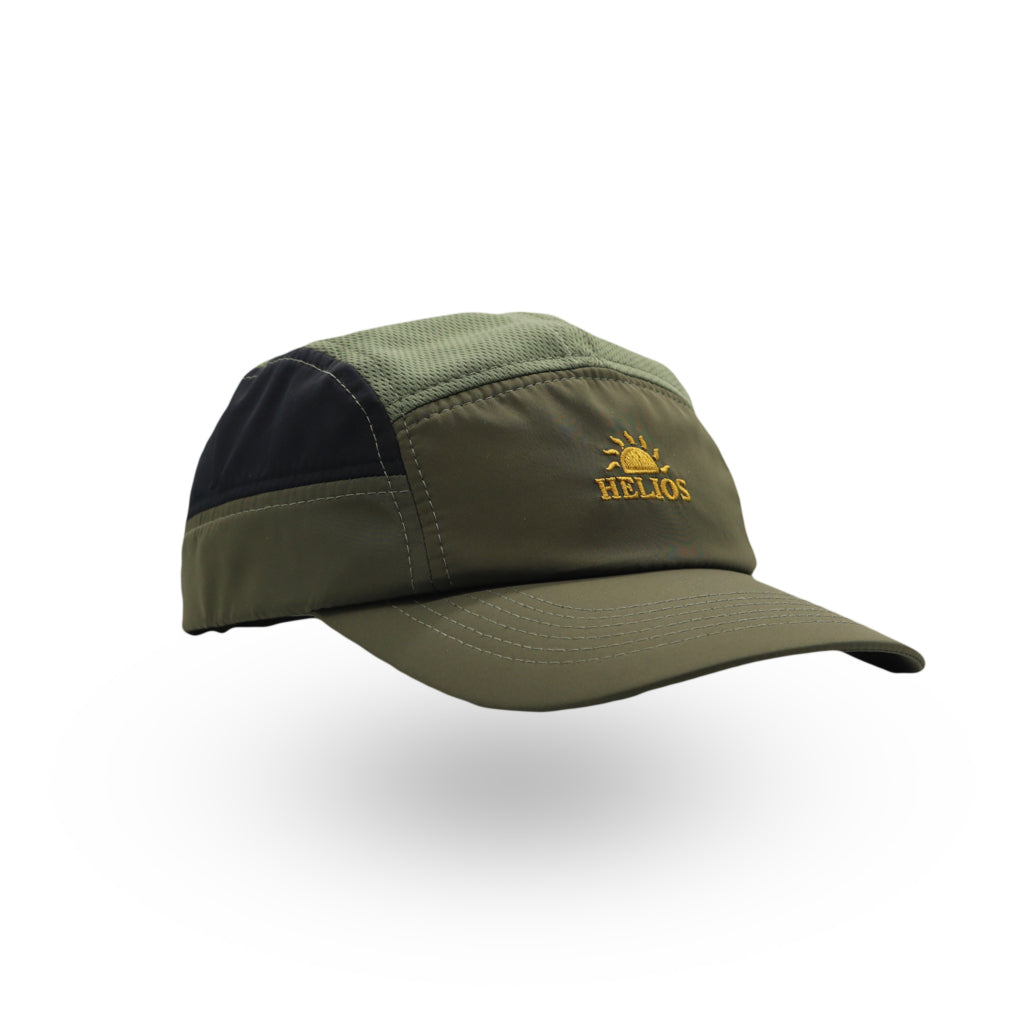 Helios Ultralight 7 Panel Firm Brim Running Cap