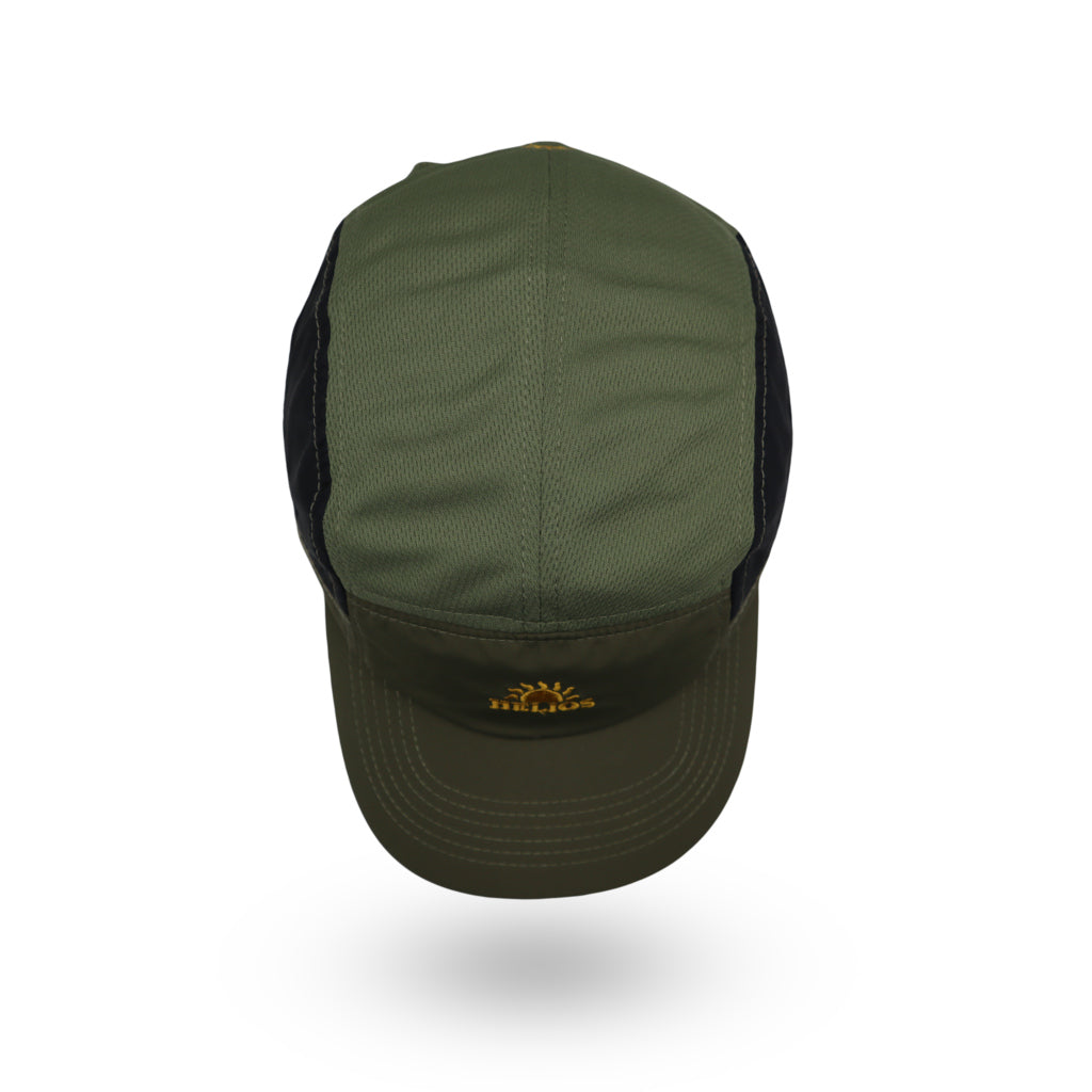 Helios Ultralight 7 Panel Firm Brim Running Cap