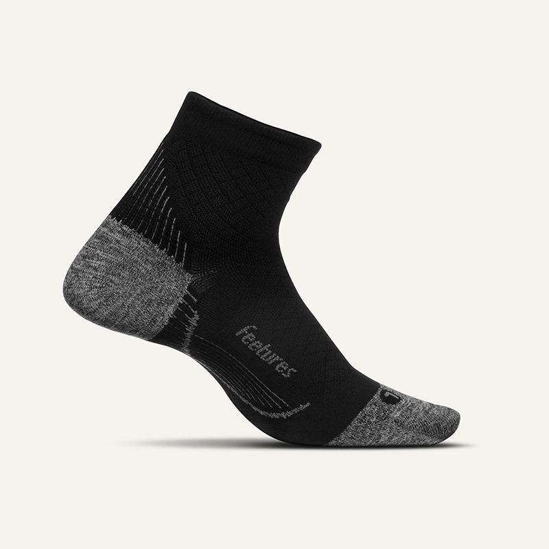 Feetures Plantar Fasciitis Compression Sock Light Cushion Quarter