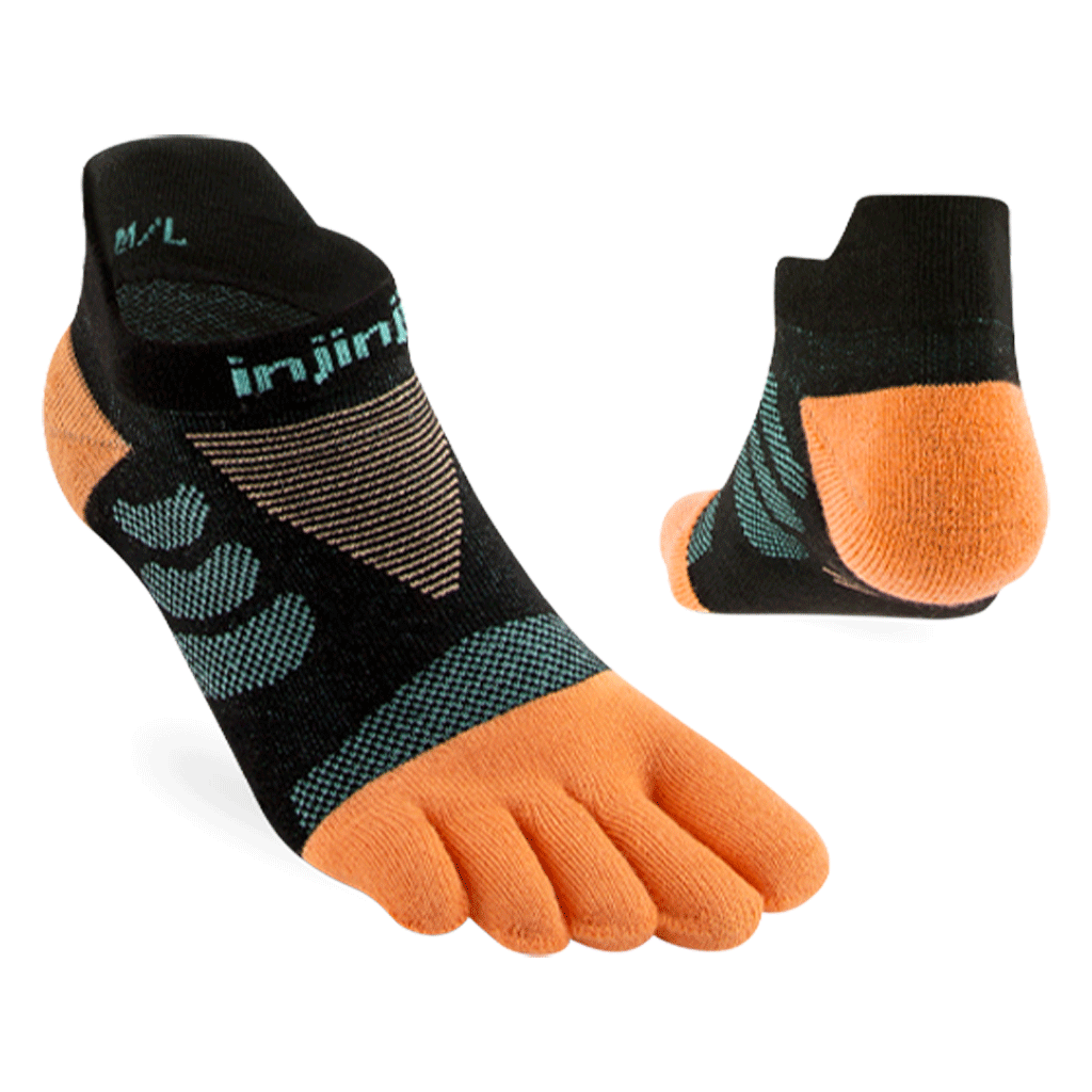 Injinji Womens Ultra Run Mini-Crew Running Socks
