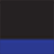 Black w/ Blue Zip / One Size