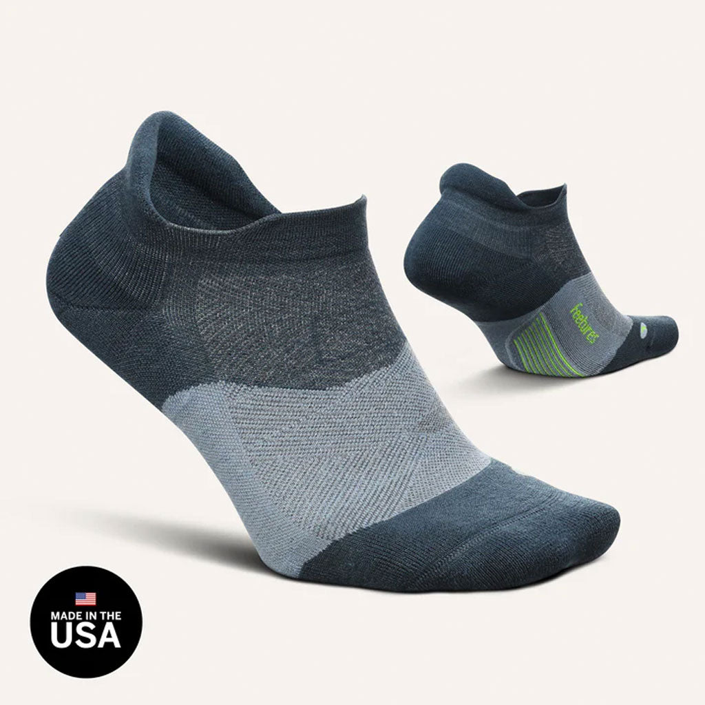 Feetures Merino 10 Ultra Light Cushion No-Show Tab Running Socks