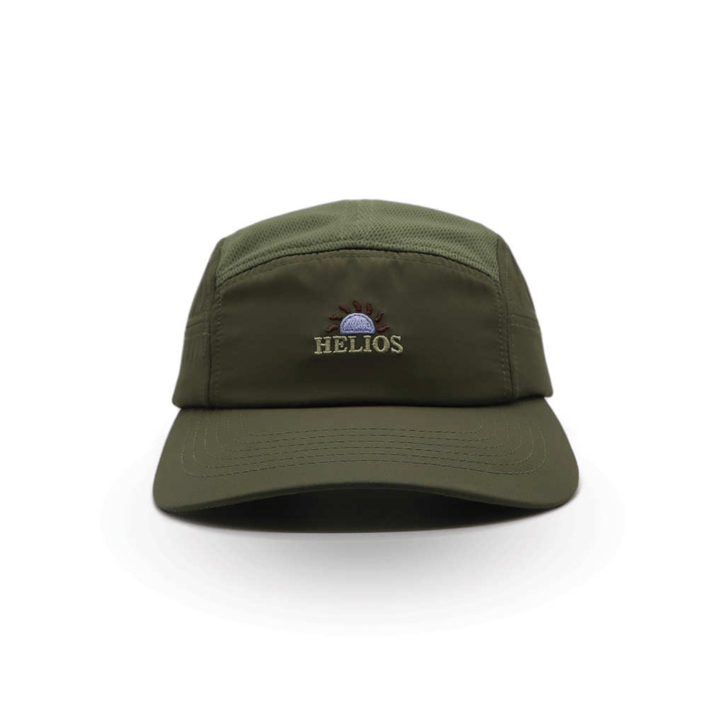 Helios Ultralight 7 Panel Firm Brim Running Cap