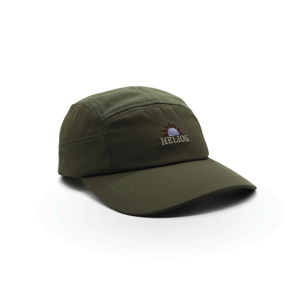 Helios Ultralight 7 Panel Firm Brim Running Cap