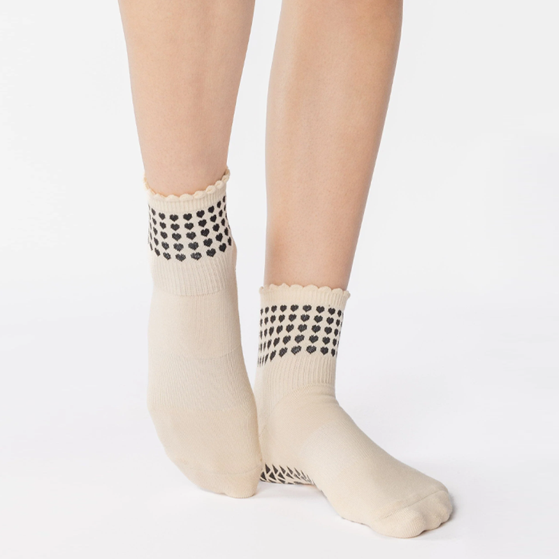 Pointe Studio Sweetheart Ankle Grip Sock