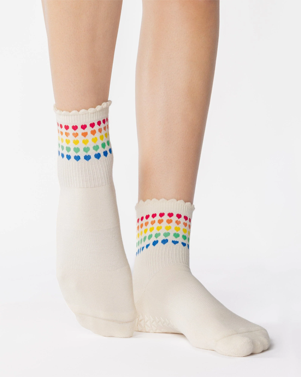 Pointe Studio Sweetheart Ankle Grip Sock