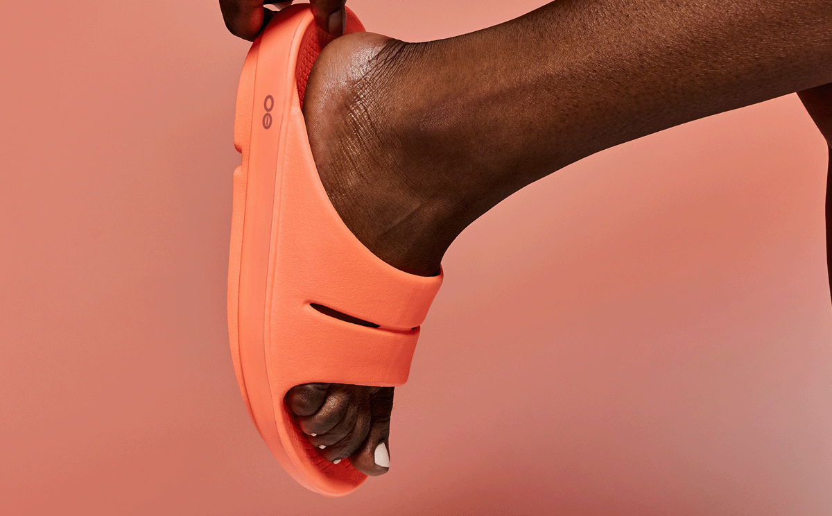 OOFOS Women's OOahh Slide - Sunburst