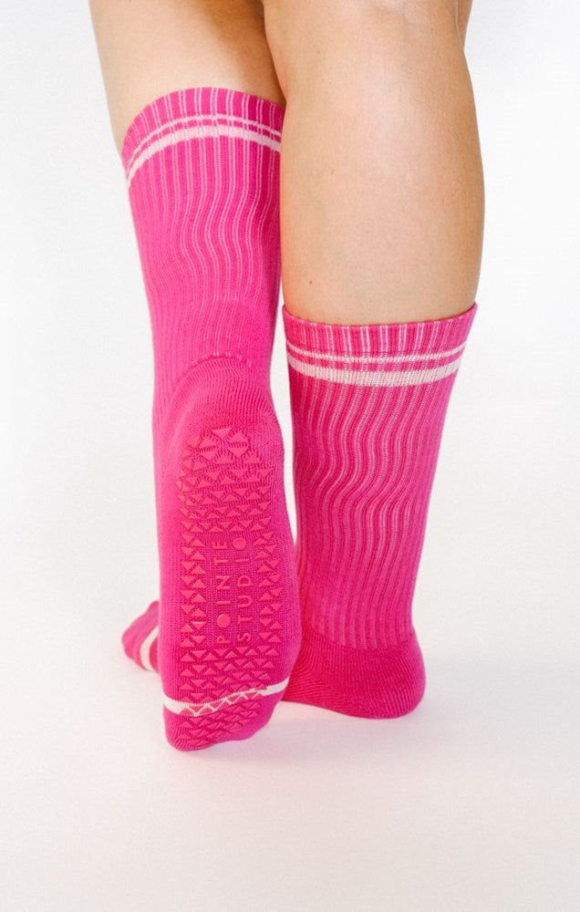 Pointe Studio Varsity Crew Grip Socks