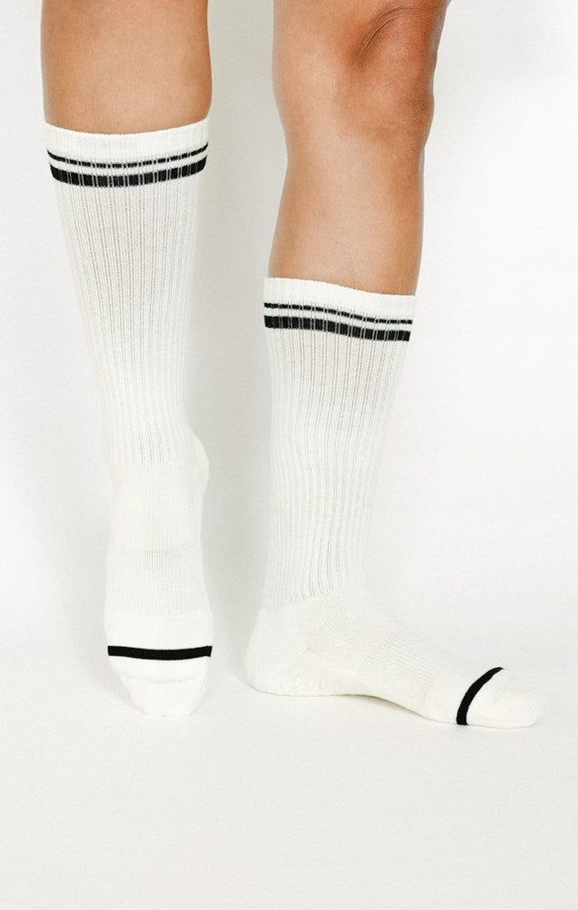 Pointe Studio Varsity Crew Grip Socks